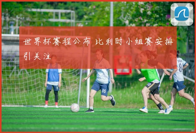世界杯赛程公布 比利时小组赛安排引关注
